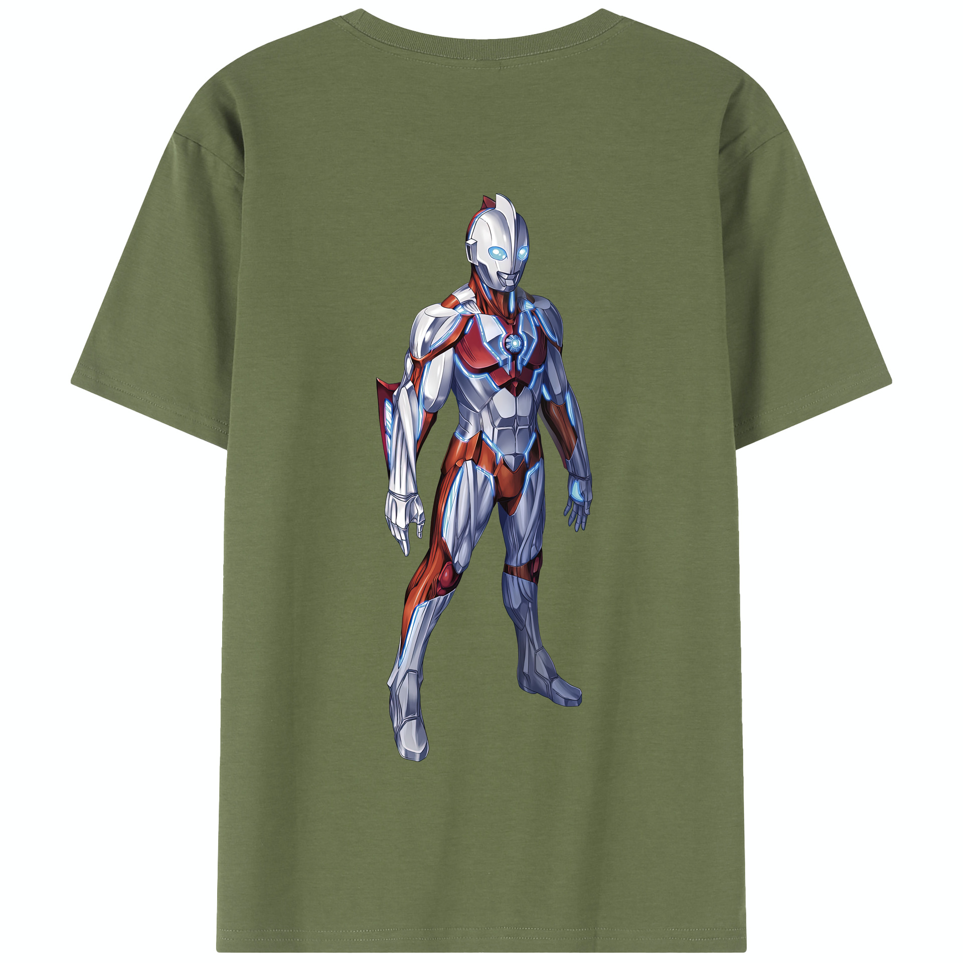 （画像用） ウルトラマン Ultraman 綿100％半袖Tシャツ（背面プリント）